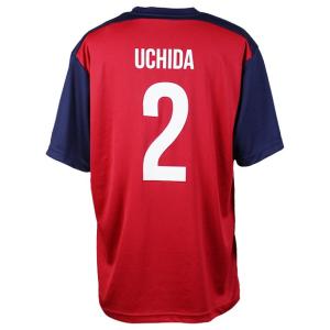 鹿島アントラーズ 2020 コンフィット半袖Tシャツ　2.内田篤人　クラブチームウェアー20ss-ka-2-u