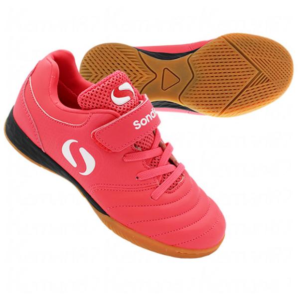 ジュニア ロンドン V IN J　ピンク　【Sondico|ソンディコ】ジュニアフットサルシューズ2...