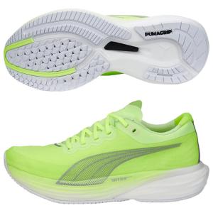 レディース ディヴィエイト ニトロ 2　フィジーアップル　【PUMA|プーマ】ランニングシューズ376855-06｜kemari87