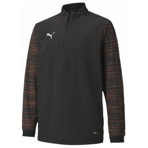 ジュニア FTBLNXT 1/4トップ JR　プーマブラック　【PUMA|プーマ】サッカーフットサルジュニアウェアー657136-01