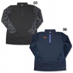 INDIVIDUAL TRAINING HYBRID 1/4ジップトップ　【PUMA|プーマ】サッカーフットサルウェアー658455｜Kemari87 Y!ショッピング店