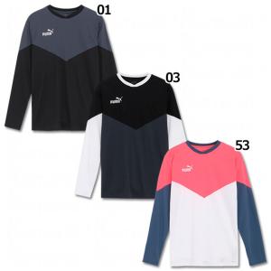 INDIVIDUAL RETRO TR 長袖シャツ　【PUMA|プーマ】サッカーフットサルウェアー658827