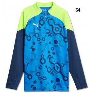 ジュニア INDIVIDUAL CUP 1/4ジップトップ JR　【PUMA|プーマ】サッカーフットサルジュニアウェアー658882｜kemari87