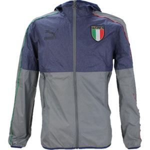 イタリア代表 2013 FIGC T7 LWTジャケット　【PUMA|プーマ】ナショナルチームウェアー743291-01｜kemari87