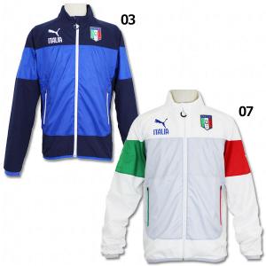 イタリア代表 2014 FIGC ウーブンジャケット　【PUMA|プーマ】ナショナルチームウェアー744268｜kemari87