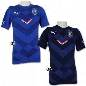 イタリア代表 2015 FIGC 半袖スタジアムジャージ　【PUMA|プーマ】ナショナルチームウェアー746999｜kemari87