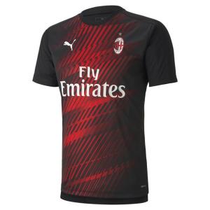 ACミラン 半袖スタジアムシャツ　プーマブラック　クラブチームウェアー756731-03