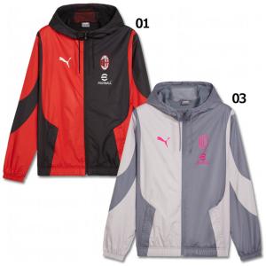 ACミラン PM ウーブンジャケット　【PUMA|プーマ】クラブチームウェアー774026｜kemari87