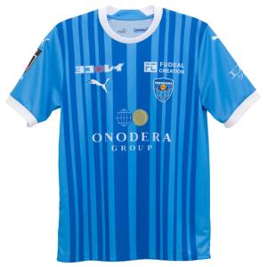 横浜FC 2024 ホーム 半袖レプリカユニフォーム　【PUMA|プーマ】クラブチームレプリカウェアー778830-51｜kemari87