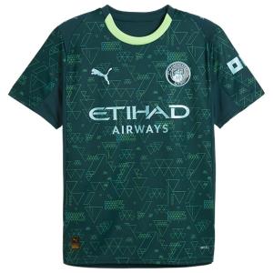 マンチェスターシティ 25-26 4th 半袖レプリカユニフォーム　【PUMA|プーマ】クラブチームレプリカウェアー782692-04