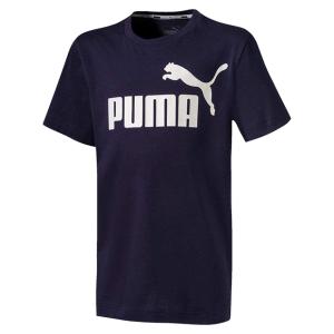 ジュニア ESS 半袖Tシャツ　ネイビー　【PUMA|プーマ】サッカーフットサルウェアー853679-06｜kemari87