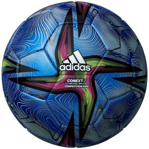 コネクト21 コンペティション キッズ 公式試合球レプリカ　ブルー　サッカーボール4号球af431b