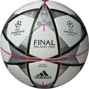 UEFAチャンピオンズリーグ 2015-2016 決勝戦 試合球 フィナーレ ミラノ　【adidas|アディダス】サッカーボール5号球af5400mi｜kemari87