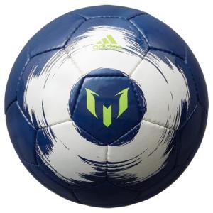 メッシ　ネイビー×ホワイト　【adidas|アディダス】サッカーボール5号球af5668me｜kemari87