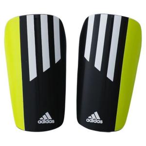 11レスト シンガード　ブラック×ソーラースライム　【adidas|アディダス】サッカーフットサルアクセサリーレガースak616-g84041｜kemari87