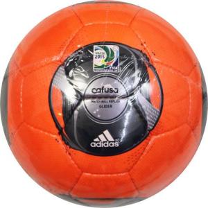 FIFA コンフェデレーションズカップ 2013 cafusa(カフサ) グライダー　オレンジ　【adidas|アディダス】サッカーボール5号球as5｜kemari87