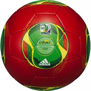 FIFA コンフェデレーションズカップ 2013 cafusa(カフサ) グライダー　レッド　【adidas|アディダス】サッカーボール5号球as58｜kemari87