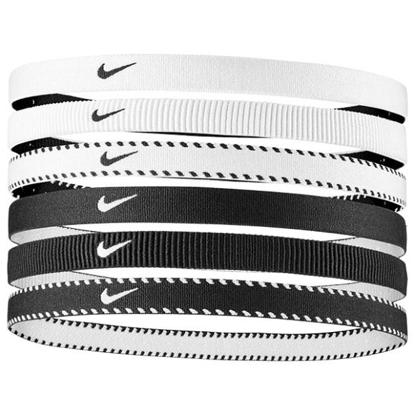 フレックス クラシック ヘッドバンド 6本パック　ブラック×ホワイト　【NIKE|ナイキ】サッカーフ...