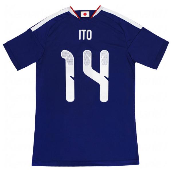 ノベルティ対象 背番号14 伊東純也 アディダス サッカー日本代表 2026 ホーム レプリカ ユニ...