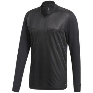 レフリー 長袖ジャージー　ブラック　サッカーフットサルレフェリーウェアーebr16-cf6215