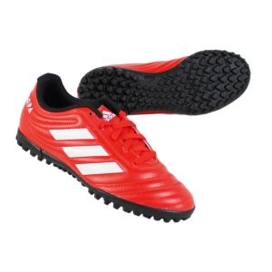 ジュニア コパ 20.4 TF J　アクティブレッド×フットウェアホワイト　サッカーフットサルジュニアトレーニングシューズ