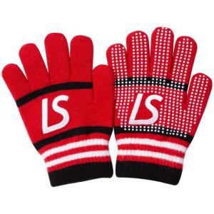 スタンダードニットグローブ　レッド　【LUZ e SOMBRA|ルースイソンブラ】サッカーフットサル防寒アクセサリーf1814945-red｜kemari87