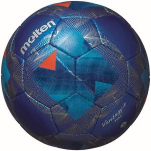 ヴァンタッジオ 3000　メタリックブルー×ブルー　【molten|モルテン】サッカーボール5号球f5n3000-bb｜kemari87