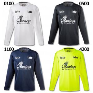 長袖プラクティスシャツ　サッカーフットサルウェアーft7469