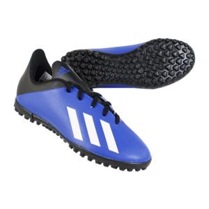 ジュニア エックス 19.4 TF J　チームロイヤルブルー×フットウェアホワイト　サッカーフットサルジュニアトレーニング