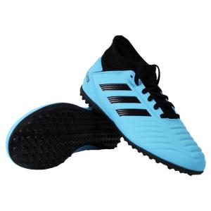 ジュニア プレデター 19.3 TF J　ブライトシアン×コアブラック　サッカーフットサルジュニアトレーニングシューズg2