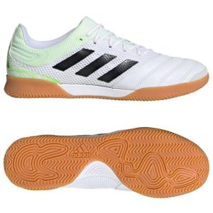 コパ 20.3 IN サラ　フットウェアホワイト×シグナルグリーン　【adidas|アディダス】フットサルシューズg28547｜kemari87