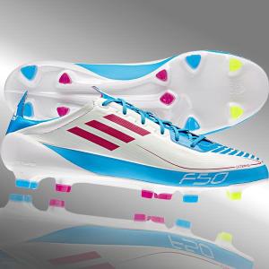 F50 アディゼロ プライム TRX FG　ホワイト×レイディアントピンク　【adidas|アディダス】サッカースパイクg42169｜kemari87