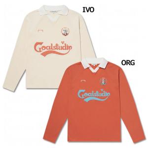 FCヴィンテージ 長袖ポロシャツ FC VINTAGE LONG SLEEVE POLO SHIRT　【GOALSTUDIO | ゴールスタジオ】サッ｜kemari87