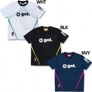 MOVE 半袖プラクティスシャツ　【gol|ゴル】サッカーフットサルウェアーg842-513｜kemari87