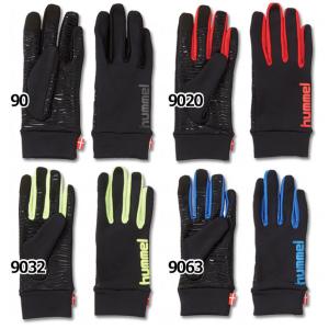 ジュニア フィールドグローブ　サッカーフットサルジュニア防寒アクセサリーhja3044