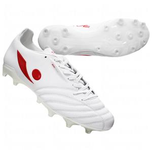 HALO+ JAPAN AG/HG　ホワイト×レッド　【CONCAVE|コンケーブ】サッカースパイクhjplwtrd213agw｜kemari87