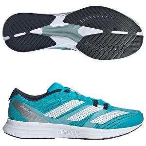 アディゼロ RC 5　ルシッドシアン×フットウェアホワイト　【adidas|アディダス】ランニングシューズid6915｜kemari87