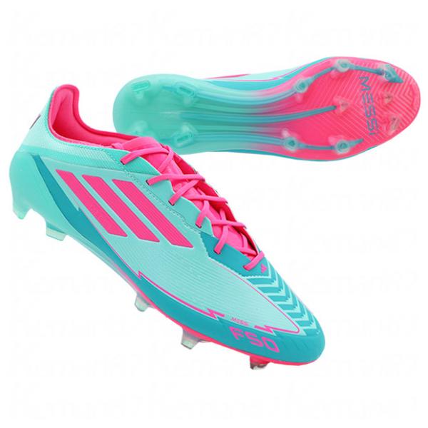 F50 MESSI ELITE FG　フラッシュアクア×ルシッドピンク　【adidas|アディダス】...