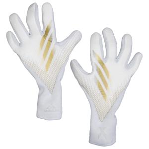 エックス グローブ PRO　ホワイト×ゴールドメタリック　サッカーゴールキーパーグローブiri47-fs0425