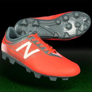 ジュニア FURON JRD HG　オレンジ×グレー　【NewBalance|ニューバランス】サッカージュニアスパイクjsfudhot｜kemari87