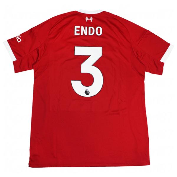 リバプール 25-26 ホーム 半袖レプリカユニフォーム　3.遠藤航　【adidas|アディダス】ク...