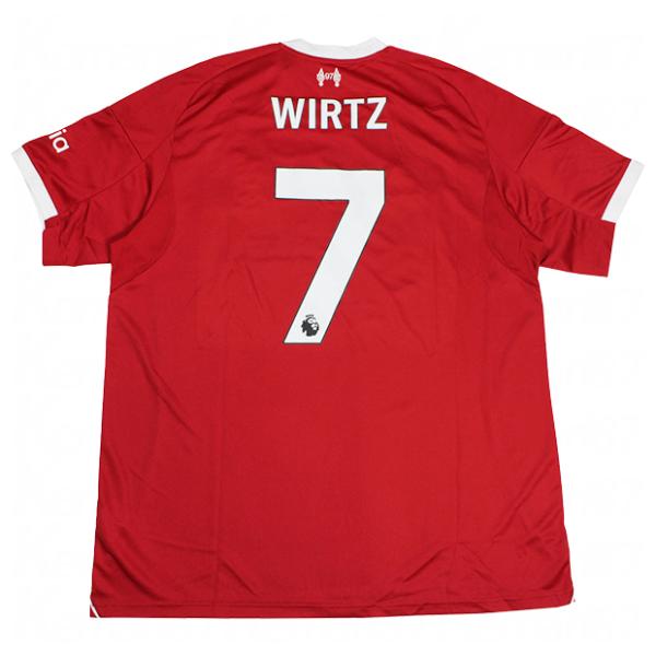 リバプール 25-26 ホーム 半袖レプリカユニフォーム　7.フロリアン・ヴィルツ　【adidas|...