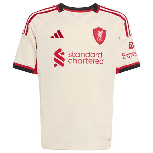 ジュニア リバプール 25-26 アウェイ 半袖レプリカユニフォーム　【adidas|アディダス】ク...