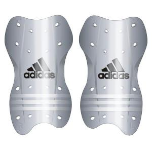 メタルシンガード 2　シルバーメット×ブラック　【adidas|アディダス】サッカーフットサルアクセサリーレガースkar44-s91236｜kemari87