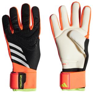 プレデター GKグローブ コンペティション　ブラック×ソーラーレッド　【adidas|アディダス】サッカーゴールキーパーグローブkmr51-in160｜kemari87