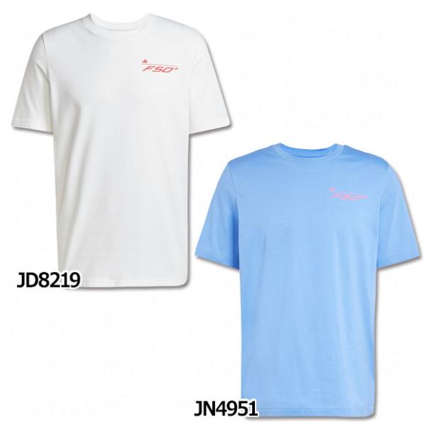 F50 ヒストリーグラフィック半袖Tシャツ　【adidas|アディダス】サッカーフットサルウェアーk...