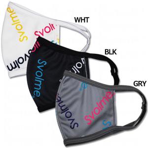 ロゴ柄スポーツメッシュマスク　サッカーフットサルアクセサリーmask-2017