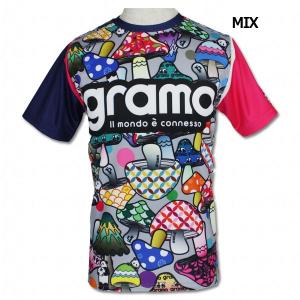 KINOKO 半袖プラクティスシャツ　【gramo|グラモ】サッカーフットサルウェアーp-025｜kemari87