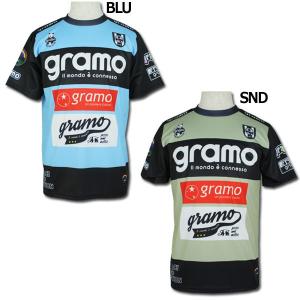 STEEL 半袖プラクティスシャツ　【gramo|グラモ】サッカーフットサルウェアーp-051｜kemari87