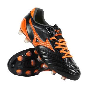 モナルシーダ NEO WIDE　ブラック×オレンジ　【MIZUNO|ミズノ】サッカースパイクp1ga192354｜kemari87